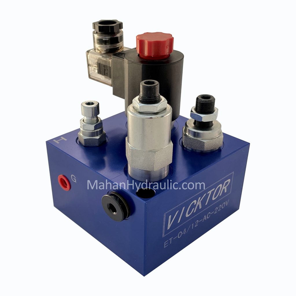 شیر برقی بالابر هیدرولیک