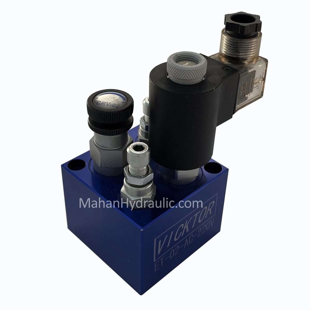 شیر برقی بالابری هیدرولیک سایز 3/8