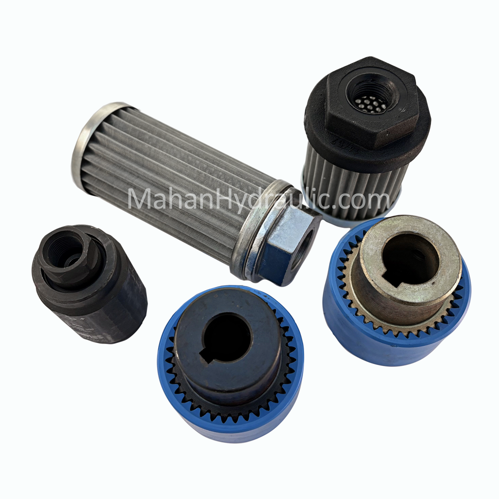 فیلتر و کوپلینگ پمپ هیدرولیک